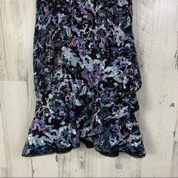 Aiden by Aiden Mattox Sequin A-Line Mini Dress - Picture 4 of 11